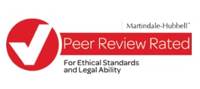 Martindale-Hubbell | Peer Review Rated | For Ethical Standards And Legal Ability